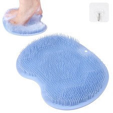 Foot Brush Large Foot Washer Foot Washer Bath Massage Pad with Non-Slip Sucti...