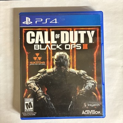Call Of Duty: Black Ops III COD BO3 - Sony PlayStation 4 PS4 No Insert/Manual