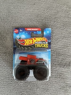 Mattel Hot Wheels Bone Shaker Mini Monster Trucks 1:72 Neu In OVP (selten rot)