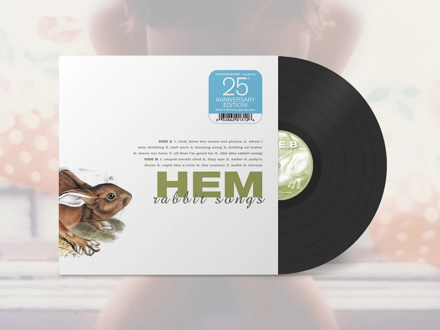 Hem | Rabbit Songs (25th Anniversary Edition) | Vinyl LP - Black