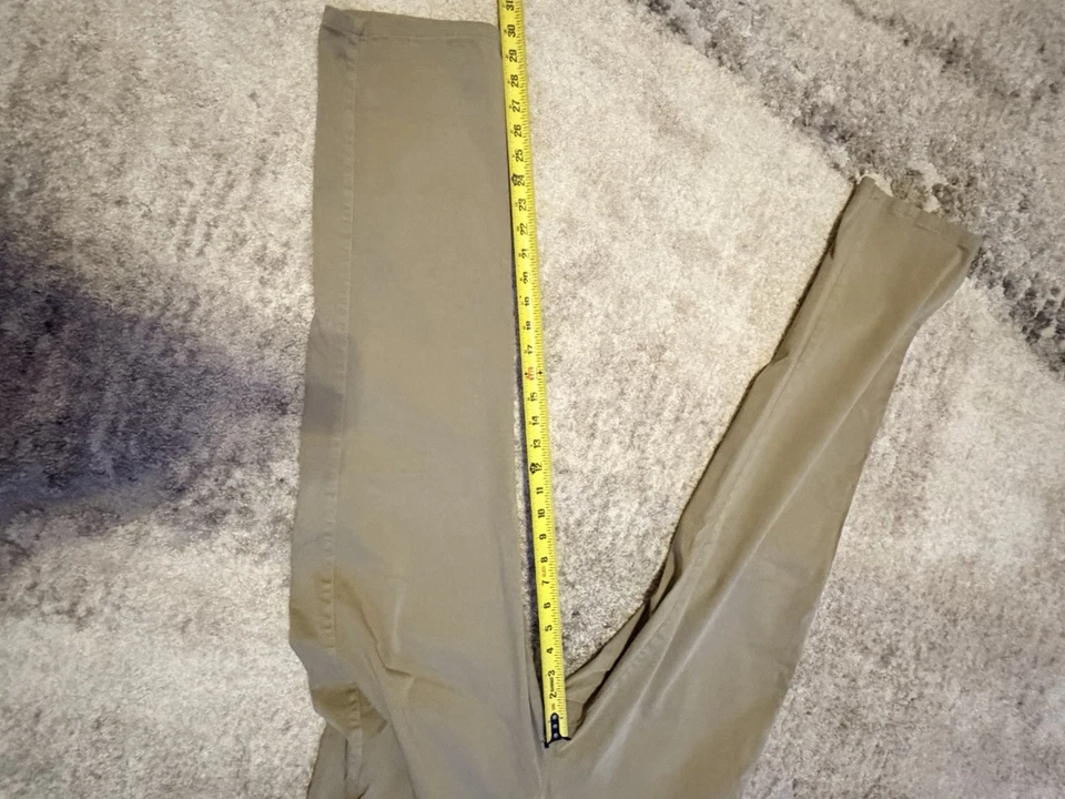 Pantalón Peter Millar Crown Comfort Cinco Bolsillos Azul Marino, Talla 36x30 Caqui Foto 3 de 4