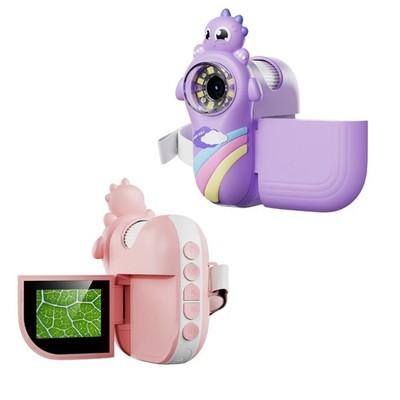 Portable Kids Digital Microscope for Kids Telescopic Function and LCD Display