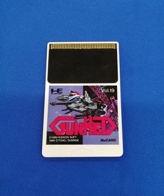 HUDSON PC Engine HU Card Soft Gunhead Used