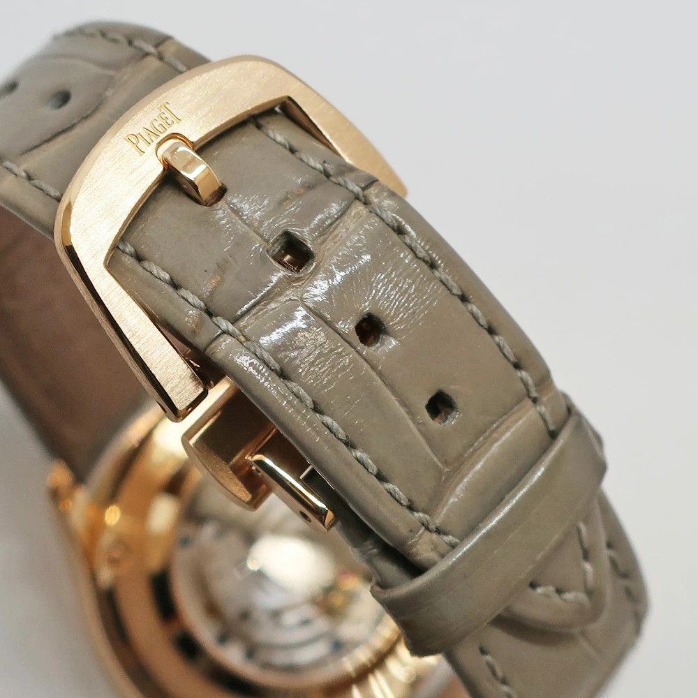 PIAGET Polo Date G0A46023 Silver Automatic Ladies Used Watch #41021 image 9