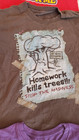 8 pc lot Funny Sarcastic shirts tops t shirts sz 8-10  10-12 b2 — photo 6