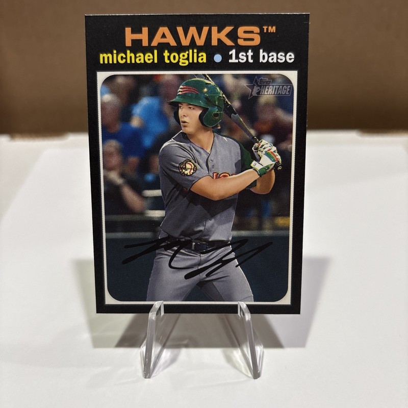 2020 Topps Heritage Minor League Edition - Michael Toglia #160 (RC)