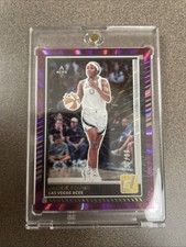 2025 Donruss WNBA Jackie Young Purple Lava/99 Las Vegas Aces #60