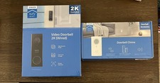 *NOWOŚĆ* Przewodowy wideo dzwonek do drzwi Eufy o rozdzielczości 2K i WiFi 2.4G i dzwonek w zestawie. 