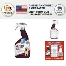 Non-Staining No Chew Spray for Dogs - Puppy Training with Bitter Cherry Flavor