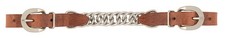 Weaver Leather, Harness Leather 4-1/2" Single Flat-Link Chain Curb Strap