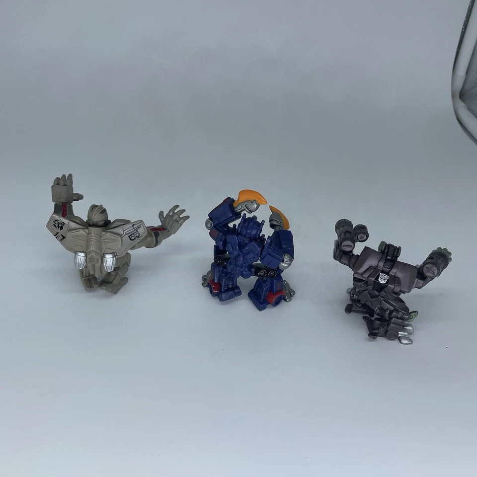 Transformers Robot Heroes Lot Of 3 Hasbro Mini Action Figures 2” Inch  - Image 2 of 4