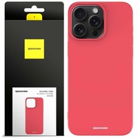 Spacecase SilikonhüLle FüR Iphone 15 Pro Max Rot