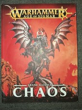 Warhammer Age of Sigmar Grand Alliance Chaos Soft Back Rule Book Good Condition