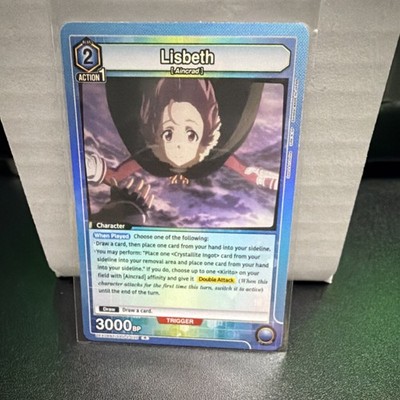 Union Arena Sword Art Online Lisbeth Character Card Aincrad UA-SAO/S80-02 Engli 