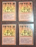 (4x) Incinerate - MtG Ice Age - Common NM 1995