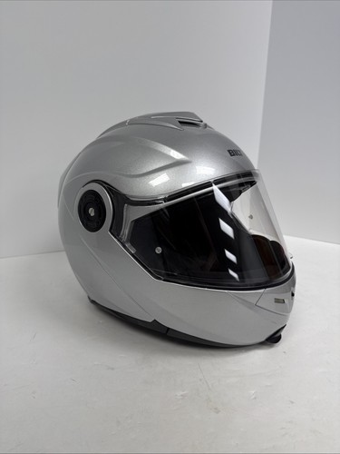 BILT Techno 3.0 Modular Sena Bluetooth Helmet Silver Medium
