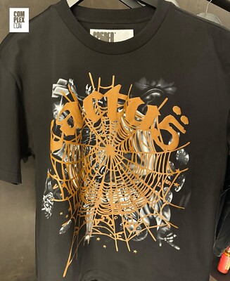 Spider X Cactus Jack Complexcon Exclusive Size Large In Hand