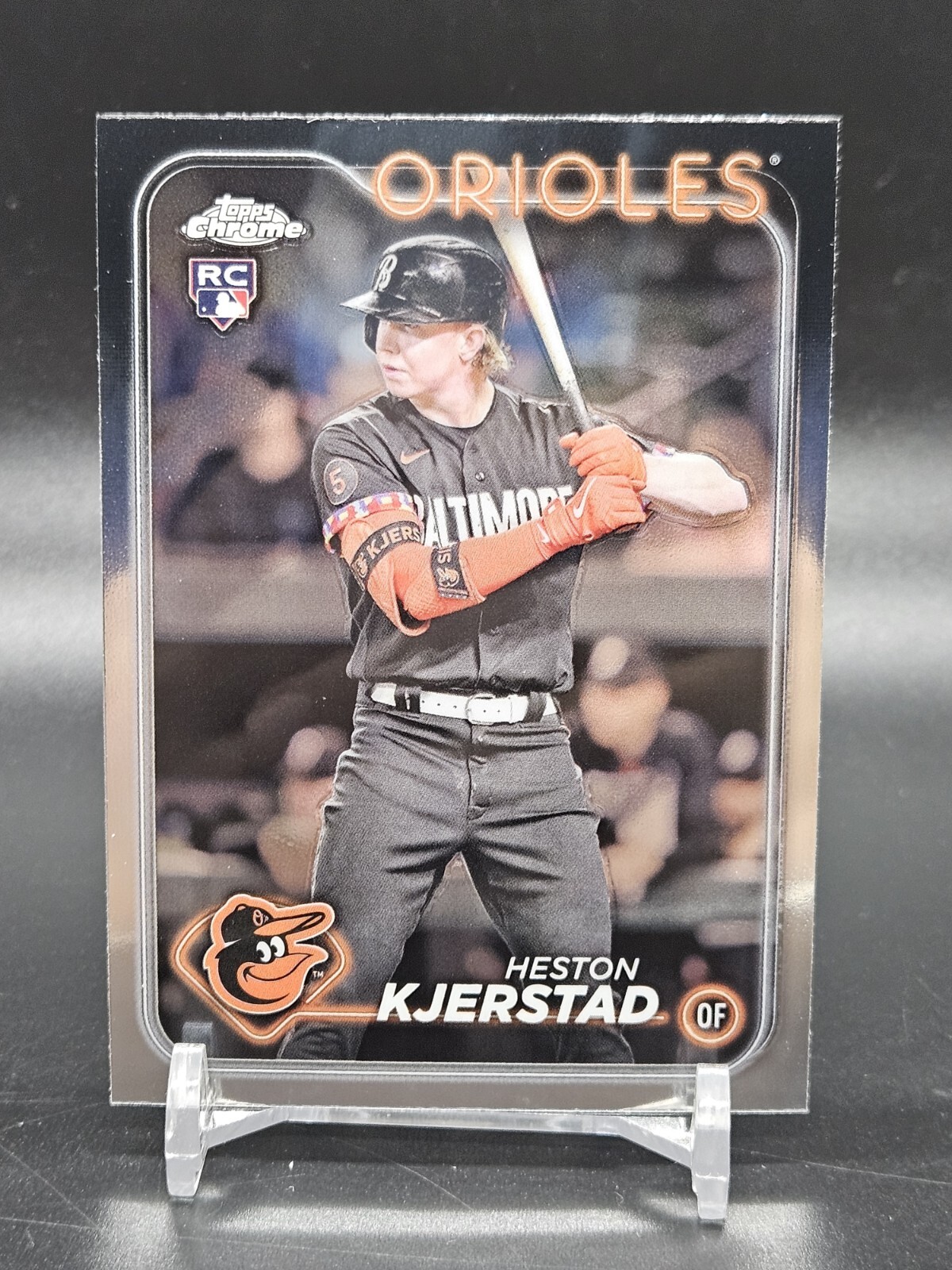 2024 Topps Chrome Rookie Card - Heston Kjerstad - 142 - Orioles