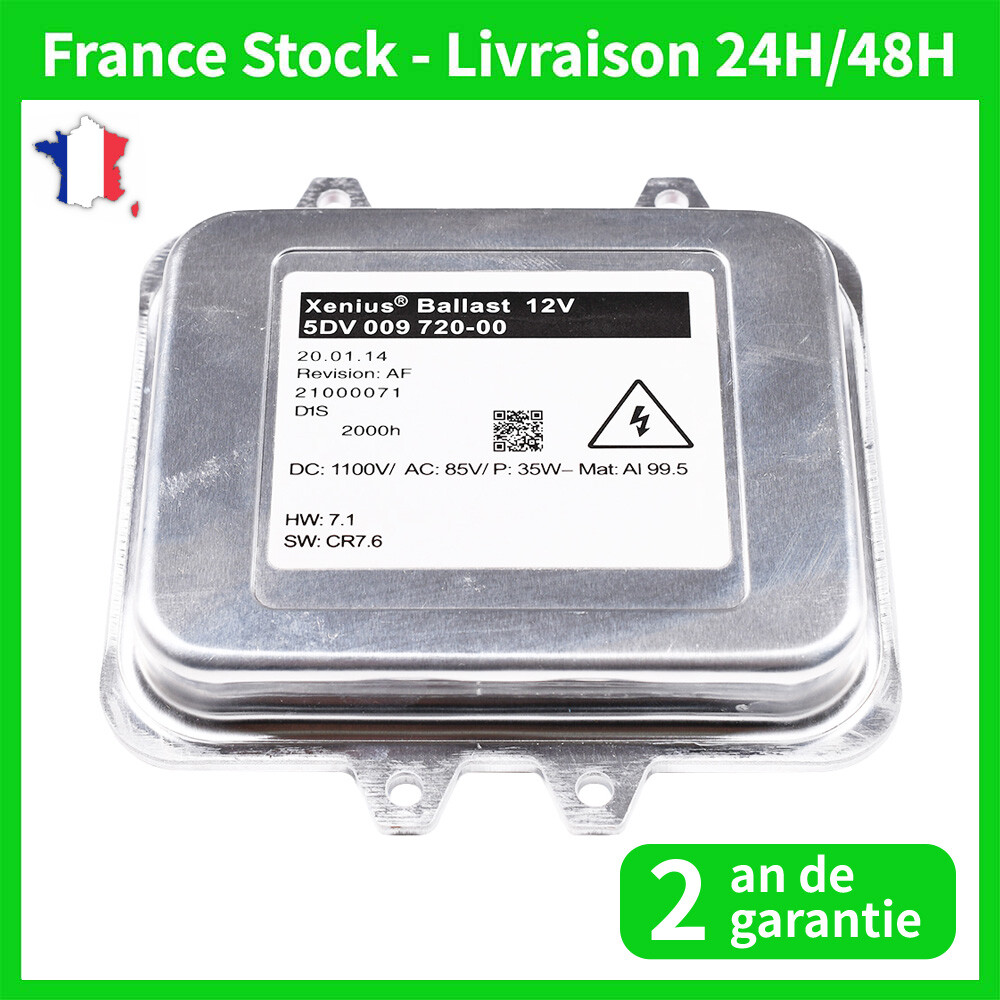 Ballast pour phares xénon Opel Astra J pour contrôle technique