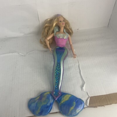 Vintage 2000 Mattel Barbie Doll Magical Mermaid Tail