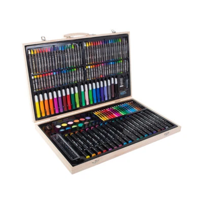 VERK GROUP Künstlerset Malkoffer – 188-teiliges Zeichenset mit Buntstiften