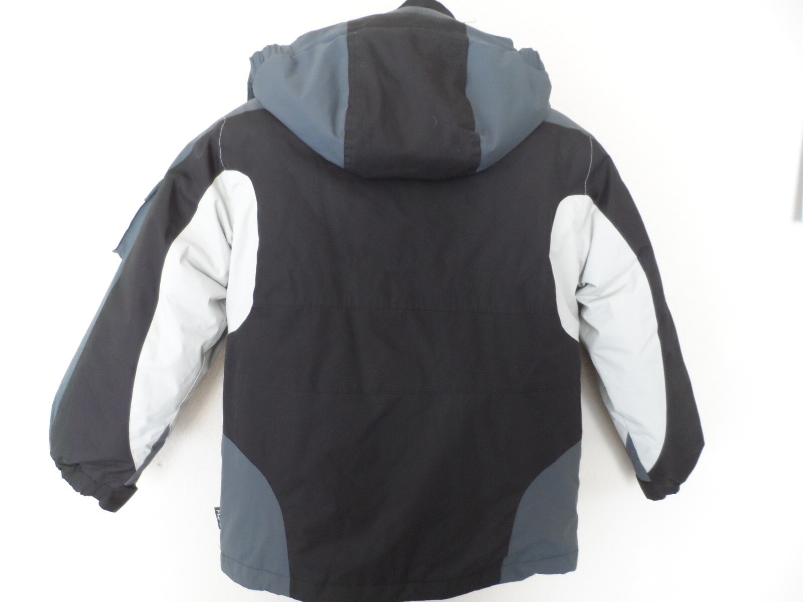 Free Country FCX90 Hooded Boy's 3-in-1, 2 Jackets & Vest, Black/Grey, Size: S image 2
