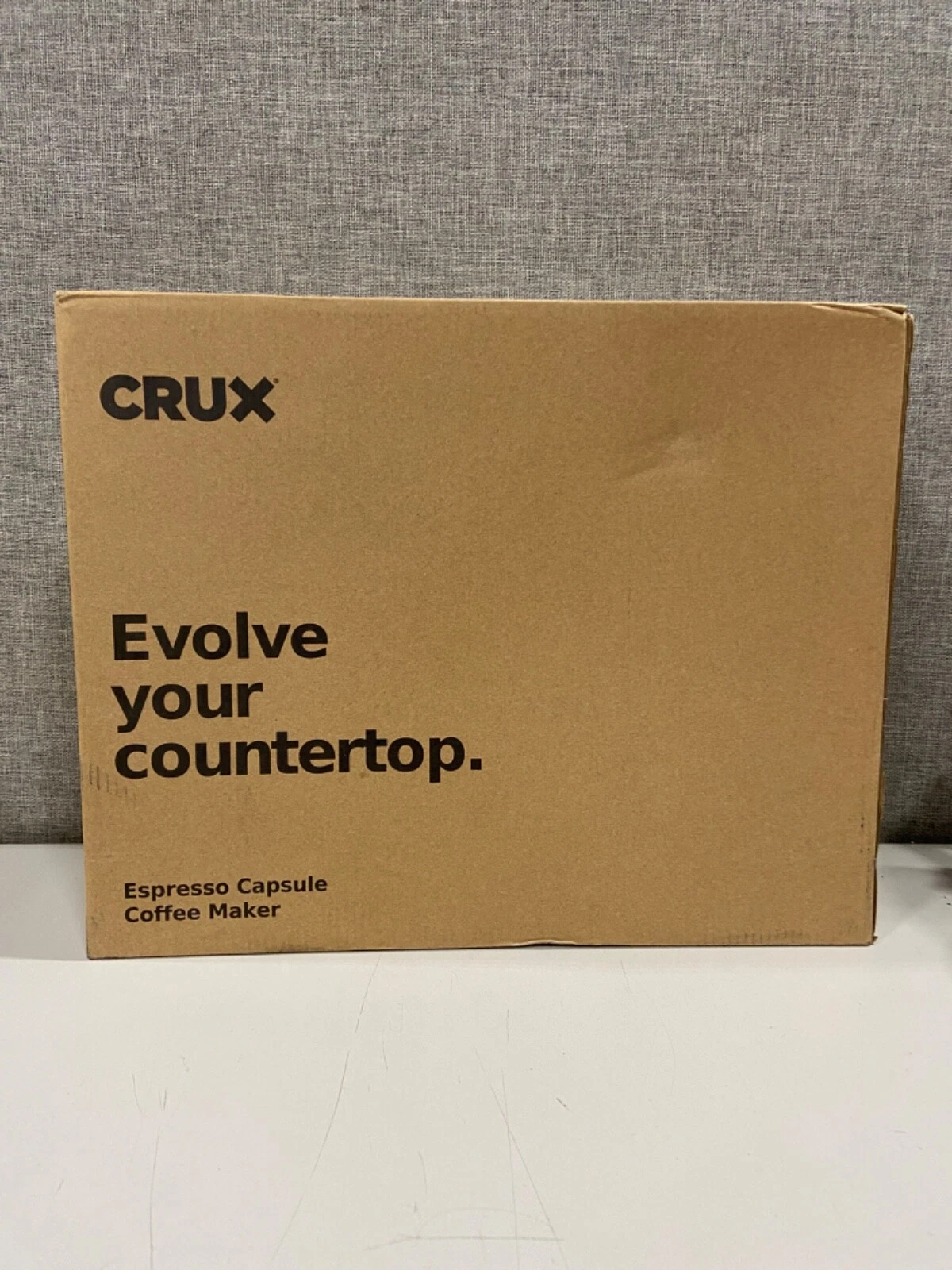 Crux Espresso Capsule Coffee Maker, Black