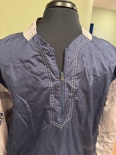 Easton Batting Jacket Nav Gray y Large Wind Shirt Power Brigade Magnet NWT
