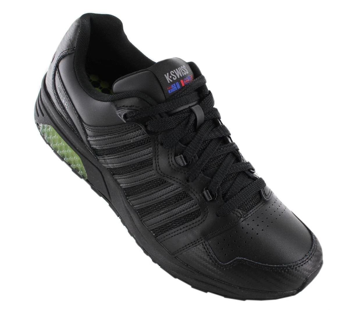 K Swiss SI 18 Rannel Men s Sneaker Black 07920 087 M Sport Casual Shoes New