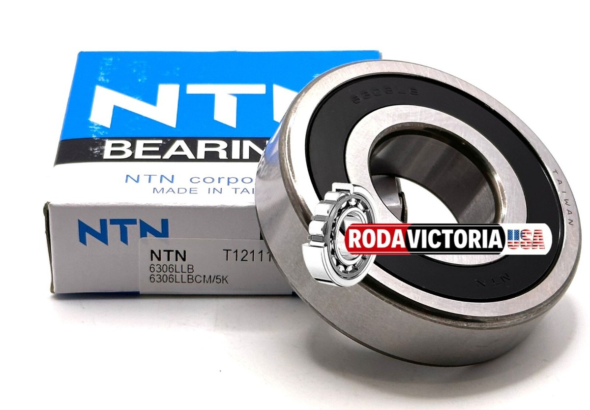 NTN 6306 LLB CM/5K BALL BEARING, RUBBER SEALED 6306 2RS 6306 DDU