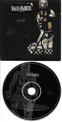 KULA SHAKER Hush UNRELEASED & 2 LIVE SPECIAL Embossed PACK CD single USA Seller