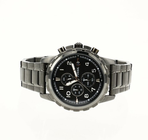Fossil Mens Dean Chronograph Stainless 
