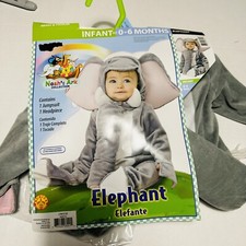 Infant 0 6 Months Elephant Costume Noahs Ark Baby Costume