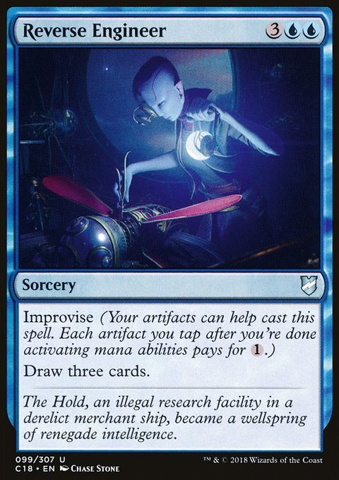 MTG Magic the Gathering Reverse Engineer (99/334) Commander 2018 LP