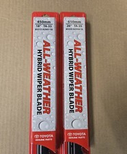 2012-2017 Toyota Camry Wiper Blade Set 85222az008ta 85212az007ta