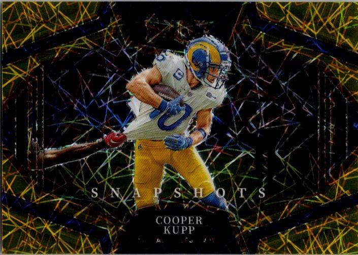 2022 Panini Select #SS-21 Cooper Kupp Snapshots Gold Prizm #/10
