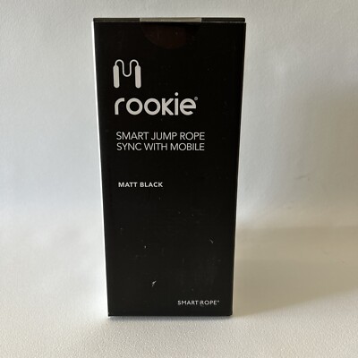 Tamgram Rookie smart jump rope matt black