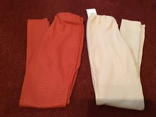 Womens Leggings Size 10 Crocodile Print Stone  Terracotta Colour New With Tags