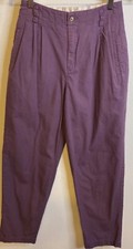 Vintage LIZ SPORT LIZSPORT Pleated Purple Mom Hi Waist Y2K Size 4