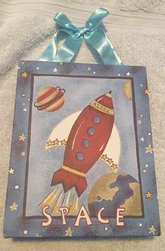 Sapna 10”x8”x2” Space Wall Hanging