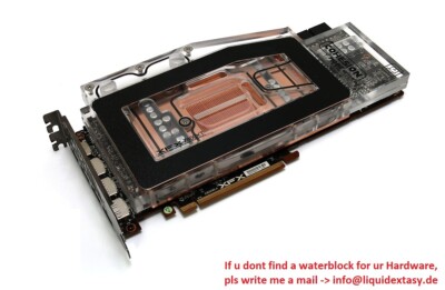 Liquid Extasy XFX RX7800XT Speedster MERC319 Wasserkühler