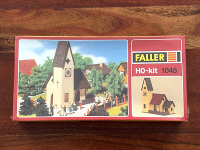 Faller combi-kit 1045 Bausatz Dorfkirche H0 1:87 NEU versiegelt OVP