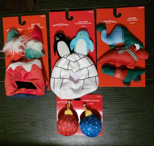 4 Packs Of Wondershop Catnip Cat Toys - Picture 1 of 2