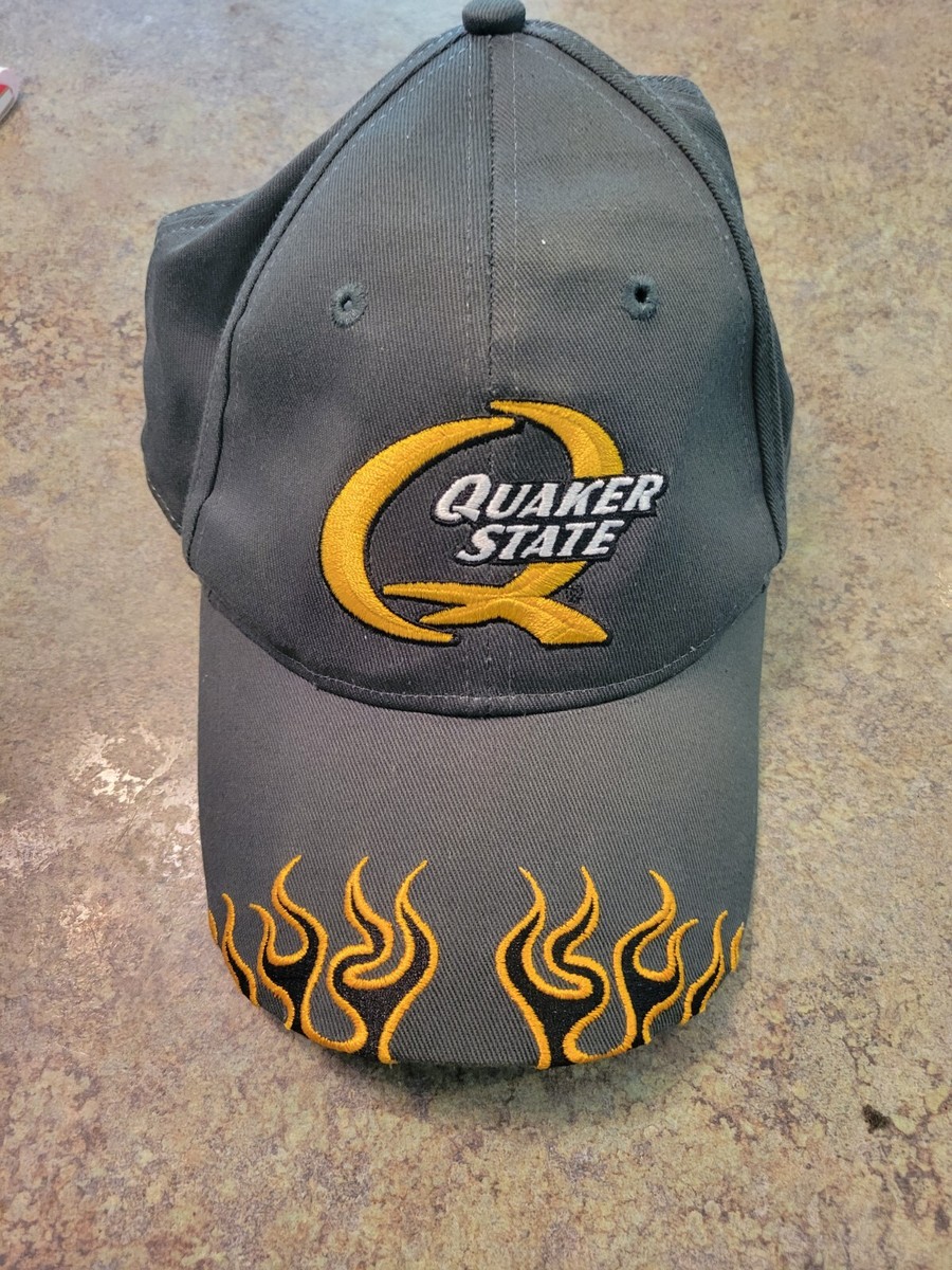Vintage QUAKER STATE Flamed Baseball Cap | eBay