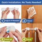 5/10 PACK Baby Safety Cupboard Door Strap Locks Home Child Proofing