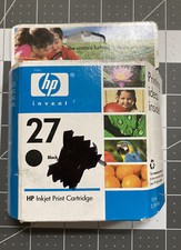 NWT Genuine HP 27 Black ink C8727AN Exp DEC 2006