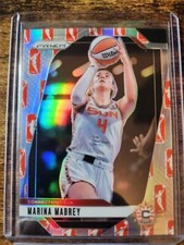 2024 WNBA Prizm Marina Mabrey WNBA Logo Prizm #132 Connecticut Sun