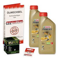 Honda Xl 125 V Varadero (JC32) 01-10, Castrol 10W40 ÖL + Hiflo ÖLfilter, MotoröL