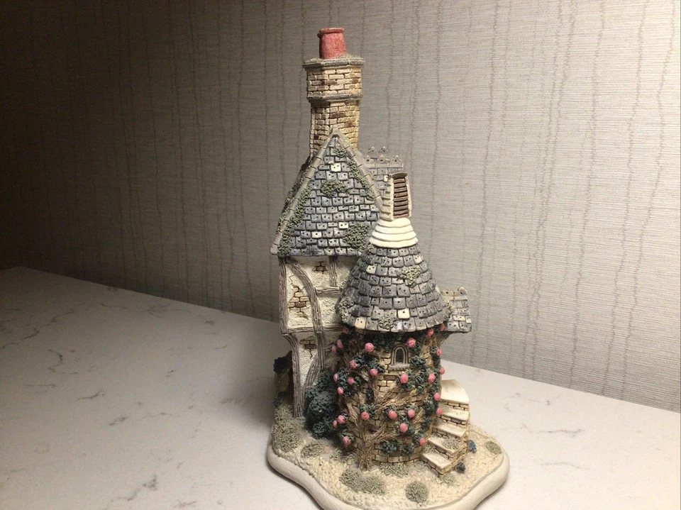 Father Time,The Farmhouse,Quartz Clock,signed Lon Herbert, 1991, 8”x6”x4”, 3lbs. - Image 4 of 4