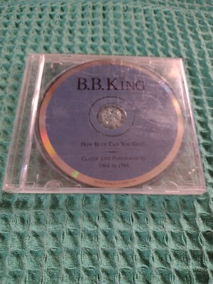 BB King : How Blue Can You Get CD (1996) - classic live performance 1964 to 1994